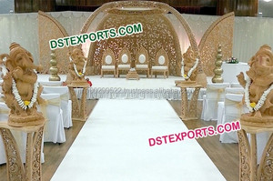 งานฉลองแต่งงาน แท่นไม้สำหรับงานแต่งงาน ดีไซน์ใหม่ แท่นแต่งงานทรงกลม แท่นไม้สำหรับงานแต่งงาน ผู้ผลิตแท่นไม้สำหรับงานแต่งงานในออสเตรเลีย ของตกแต่งงานอีเว้นท์ - Product Image 5