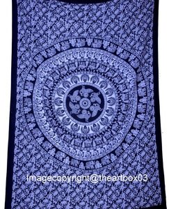 Indian Handmade Cotton Tapestry Floral Printed Wall Hanging <b>for</b> Living <b>Room</b> Decor Home Decor <b>Poster</b> and Rug by Artist - Product Image 6