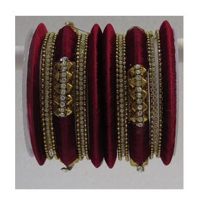 Bracelets filetés en velours pour femmes, accessoires luxueux de style japonais - Product Image 3