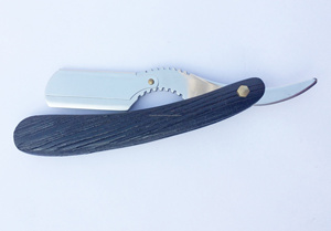 Rasoir professionnel à manche en bois, rasoir de barbier, avec lame interchangeable pour la beauté, pour un rasage parfait des hommes, nouveau Design, - Product Image 3