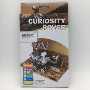 Rompecabezas de papel DIY 3D-Modelo Mars Curiosity Rover con cohetes, satélites y Rovers para niños - Product Image 2