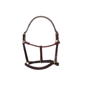 Western English Premium Leather Horse Halter Fabricantes de confianza Exportador indio Calidad Accesorio de equitación con sillín - Product Image 4