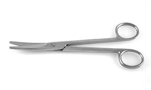 Tijeras quirúrgicas de un solo uso Mahersi, calidad alemana de acero inoxidable, diseño Romo curvo, potencia Manual, calidad barata, Pakistán - Product Image 3