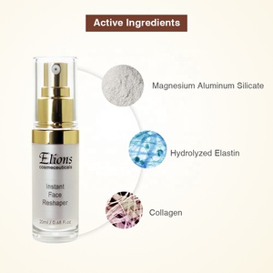 Ensemble de beauté anti-âge en marque propre, sérum liftant instantané pour le visage, peptides, poches sous les yeux, rides, gel éclaircissant, formule à base de plantes et de produits chimiques - Product Image 6