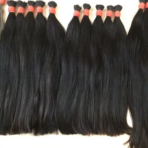 Vendeur en gros de cheveux humains vietnamiens Remy, cheveux lisses en vrac dans toutes les couleurs, gamme de teintes froides, de 50 cm à 70 cm - Product Image 1