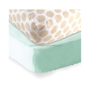 Premium Fitted Organic Crib Sheet Toddler Custom Printed Fitted Crib Sheets - Product Image 1