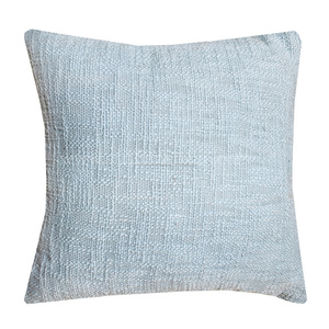 Housses d'oreiller 100% coton texturé rayé tissé écologique et antibactérien pour la maison dans différents styles et couleurs - Product Image 4