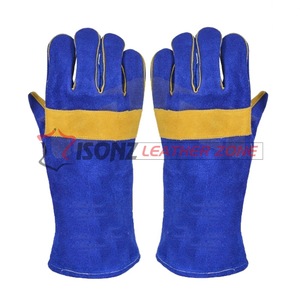 Guantes de Soldadura de Cuero Vacuno para Soldadura TIG, Guantes de Soldadura de Argón, Guantes de Cuero Vacuno ISONZ Leather Zone - Product Image 5