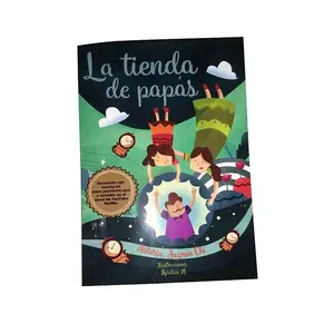 Patrón personalizado Compre el mejor precio Servicio de impresión de libros de fotos de tapa blanda Tamaños y colores personalizados