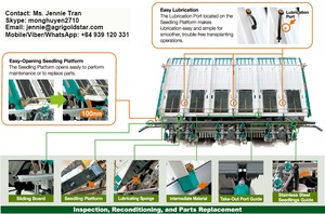 เครื่องปลูกข้าว KUBOTA 68C,เครื่องคูโบต้า-ผลิตในประเทศไทย-คุณภาพสูง-ขายใหญ่-ขายร้อน2018-ส่วนลดใหญ่ - Product Image 4