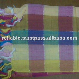 ผ้าฝ้ายฤดูหนาวหรือผ้าพันคอลายตารางวิสคอส - Product Image 2