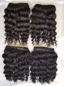 Weft Hair Curly/<b>Body</b> <b>Wave</b>/Straight 100% Virgin Remy Human Hair - Product Image 6