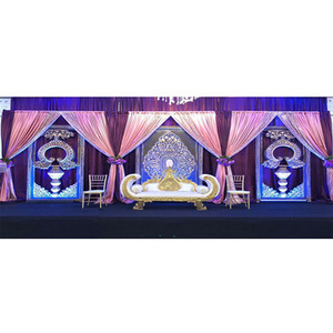 Asian Wedding Jhumka Back <b>Frames</b> Imperial Wedding <b>Backdrop</b> Panels Decor Eminent Wedding Stage Back <b>Frame</b> - Product Image 1