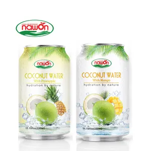 330ml NAWON Canned Mango water coconut Boosts Hydration Wholesalers Vietnam