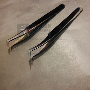 แหนบขนตาแบบรัสเซียอุปกรณ์เสริมความงามอย่างยั่งยืนทำจากสเตนเลสผลิตได้ตามต้องการ - Product Image 2