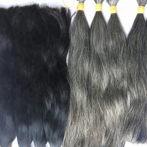 Extensiones de cabello humano de estilo vietnamita, cabello sin enredos ni caída, venta al por mayor, precio barato - Product Image 2