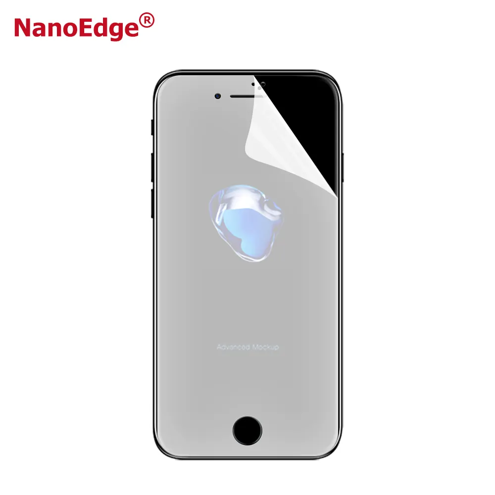 Mobile Phone Accessories Super Adhesion Flexible Film Water Installation Screen Protector For iPhone 7 7 Plus Hydrogel Film