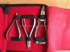 Juego profesional de manicura y pedicura de acero inoxidable Suministros de uñas Premium - Product Image 4