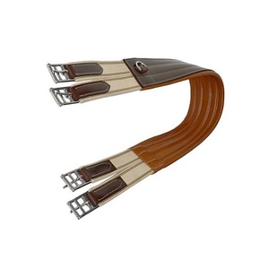 Sangle de selle occidentale élastique de sangle de cheval de dressage durable et confortable avec le matériel en cuir - Product Image 5