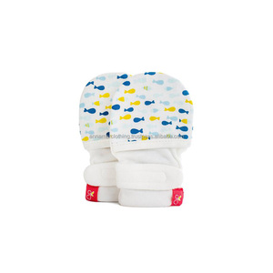 Prix de gros Moufles pour bébé de 0 à 1 ans en tissu multicolore 100% coton pour nouveau-né et tout-petit - Product Image 1