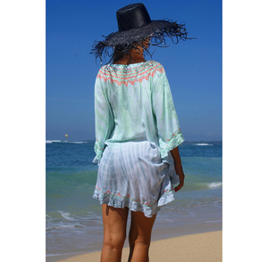 ผ้าเรยอนมัดย้อมแบบโบโฮไอส์แลนด์,ผ้าเรยอนมัดย้อมสำหรับฤดูร้อน - Product Image 2