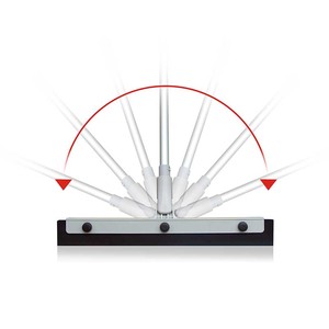 Cao Su Gia Dụng Double Black <span class=keywords><strong>Foam</strong></span> Điều Chỉnh Tầng <span class=keywords><strong>Squeegee</strong></span> Với Tay Cầm Dài Bằng Nhôm Cho Nhà Bếp Phòng Ướt - Product Image 4