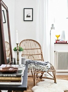 เฟอร์นิเจอร์หวายกลางแจ้งที่ทันสมัยเก้าอี้หวายธรรมชาติสำหรับพักผ่อนเฟอร์นิเจอร์บ้านสำหรับห้องนั่งเล่นซื้อในปริมาณมาก - Product Image 5