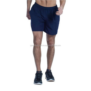 Pantalones cortos deportivos informales unisex para correr, trotar y gimnasio, transpirables, con cordón de cintura media - Product Image 6