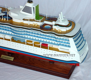 Serenade of the Seas Modelo de barco de madera Hecho a mano Regalo DE NOVEDAD - Product Image 2