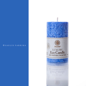 100% Pure Eco Palm Wax Velas sin perfume Colección azul oscuro en diferentes formas para la decoración del hogar - Product Image 2