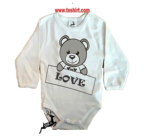Tirupur — fabricant de vêtements pour bébés, petite quantité minimale de commande, OEM, personnalisée, barboteuse blanche et blanche - Product Image 1