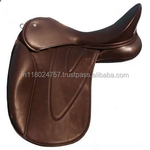 Selle de dressage en cuir de haute qualité, équitation anglaise, entraînement, compétition, fabricant indien fiable, best-seller LLT - Product Image 1
