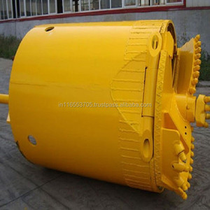 Earth <b>Auger</b> Bit Metal <b>Drill</b> Head Black Circular Cutting Tool for Soil Drilling - Product Image 3