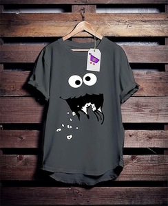 เสื้อยืดผู้ชายแขนครึ่งแบบกำหนดเองในผ้าฝ้ายคอมบ์ - Product Image 2