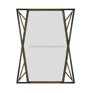 Espejo de pared de Metal para decoración del hogar, decoración de sala de estar, Hotel, antiguo - Product Image 5