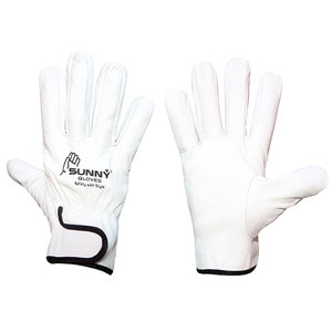 ถุงมืออาร์กอนหนังแพะนุ่มกันลื่นสำหรับงานช่างและคนขับสำหรับงานเชื่อม - Product Image 1