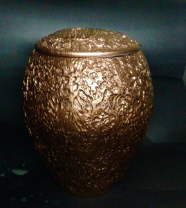 Precio de urna con patrón de mármol de cobre de estilo americano para suministros de cremación funeraria - Product Image 1
