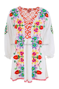 ชุดคลุมอาบน้ำขนาดเล็กผ้าลูกไม้ปักเย็บติดริมชายหาดชุดคลุมคลุมเดินชายหาดฤดูร้อน - Product Image 4