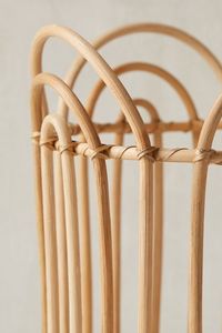 Cesta de Almacenamiento de Mimbre de Ratán con Forma de Flor Natural - Product Image 3