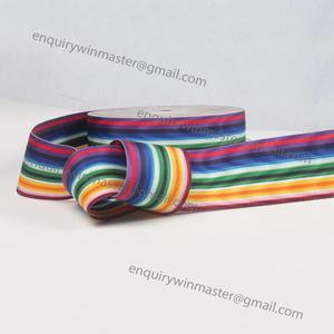 Ruban moiré de régalia maçonnique / Rubans moirés de médailles cérémonielles Ruban de haute qualité - Product Image 6