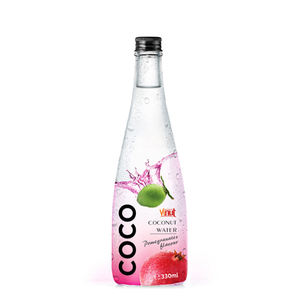 Agua de Coco con Granada 330 ml 11.2 fl oz Bebida VINUT Cartón de 24 latas OEM Marca Privada Muestra Gratuita Lista para Exportar - Product Image 1