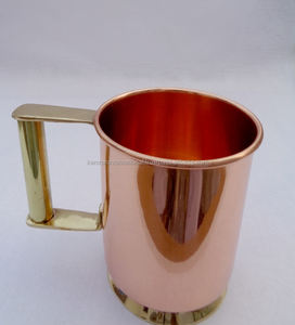 Vente en gros 16 oz Sans BPA 100% Cuivre Moscou Mule Voyage pour Tasses - Product Image 4