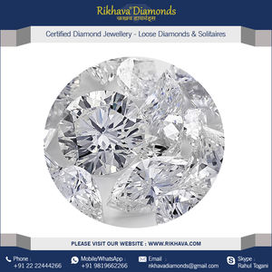 Diamants ronds et naturels polis, cristaux en vrac pour les bijoux - Product Image 5