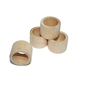 NOUVELLE BELLE EN BOIS FAITS À LA MAIN ANNEAUX de SERVIETTE - Product Image 2