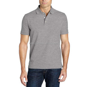 KIPS08 Polo personalizado para hombre, tejido de punto gris oscuro transpirable de alta calidad, diseño de talla grande, diseño de oferta promocional - Product Image 1