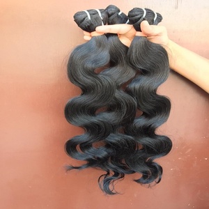 Extensiones de cabello humano virgen Remy indio doble dibujado cutícula alineada en color natural cabello amigable con bricolaje sin procesar - Product Image 5
