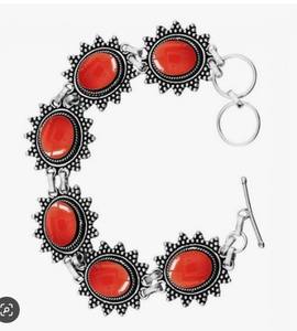 925สร้อยข้อมือเงินสเตอร์ลิงสไตล์วินเทจพร้อมพลอยคาร์เนเลี่ยนแท้ชุบทองโรเดียมกำไลเครื่องประดับแฟชั่นอื่นๆ - Product Image 2