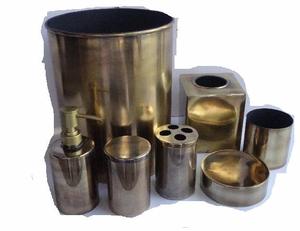 ทองเหลืองโบราณเสร็จห้องน้ำชุดทำในเหล็กเสร็จสิ้นอื่นๆยังมีโต๊ะเครื่องแป้งชุด - Product Image 2