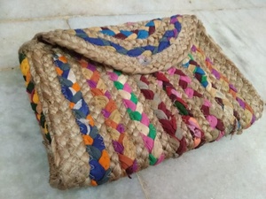 Bolsos de mensajero hechos a mano con cuentas de diseñador indio para mujer, bolsos de fiesta de compras de noche de estilo bohemio, cremallera ligera - Product Image 6