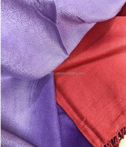 Autumn Crepe Georgette Weave Soft <b>Pashmina</b> Scarf Hijab High Quality Fashion - Product Image 1